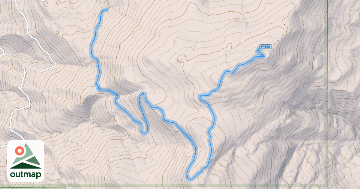 Map of Jackson Creek Trail