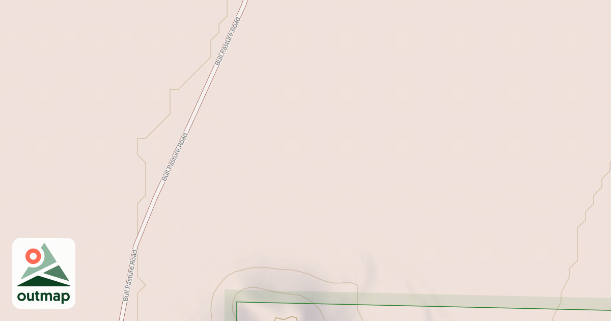 Map of BULL PASTURE B