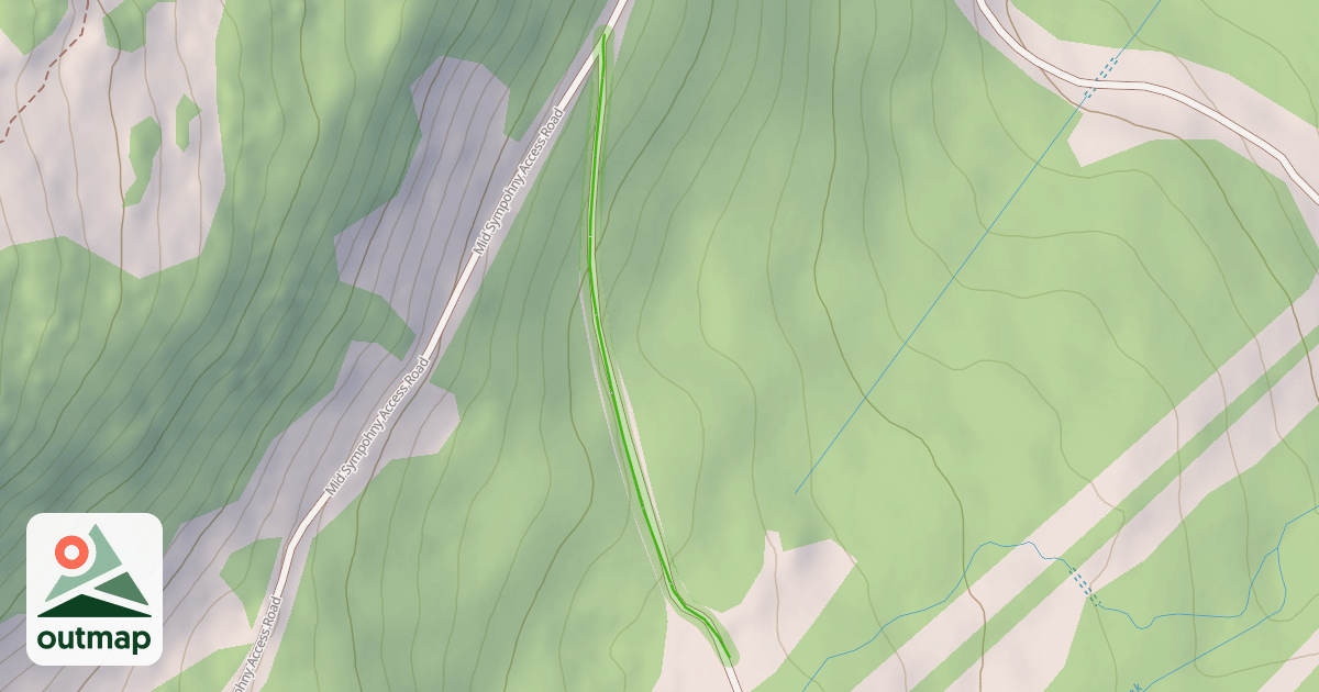 Map of Old Flute Road