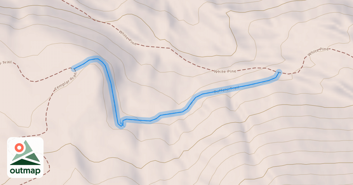 Map of Buffalo Trail