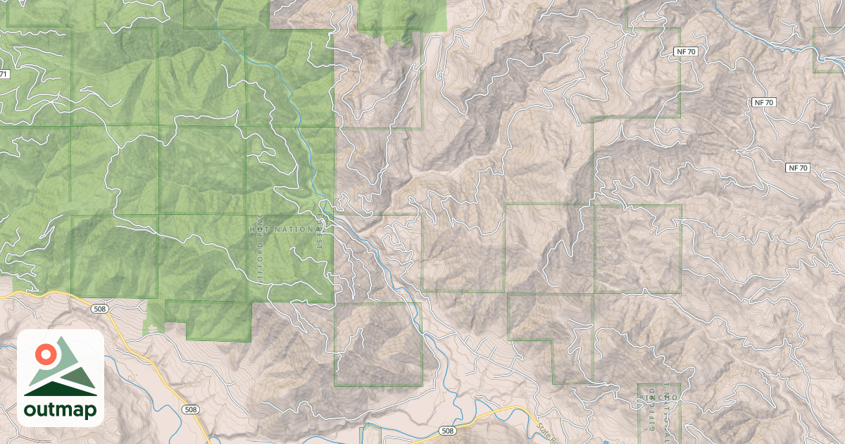 Map of N FK TILTON