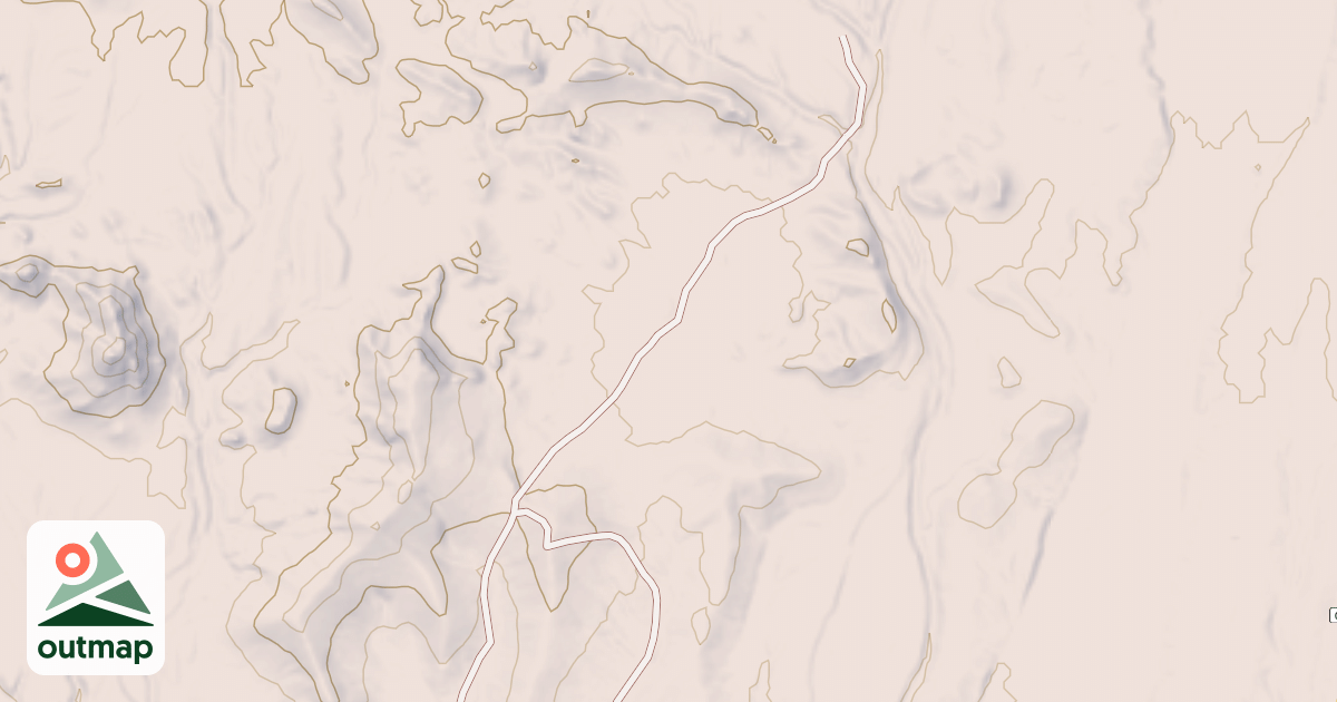 Map of BLM National GTLF Public Motorized Roads ae95aab8-4701-4564-8aa7-70e805484d79