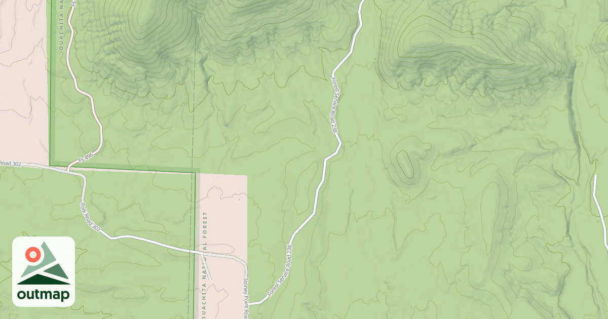Map of BOLAN CREEK