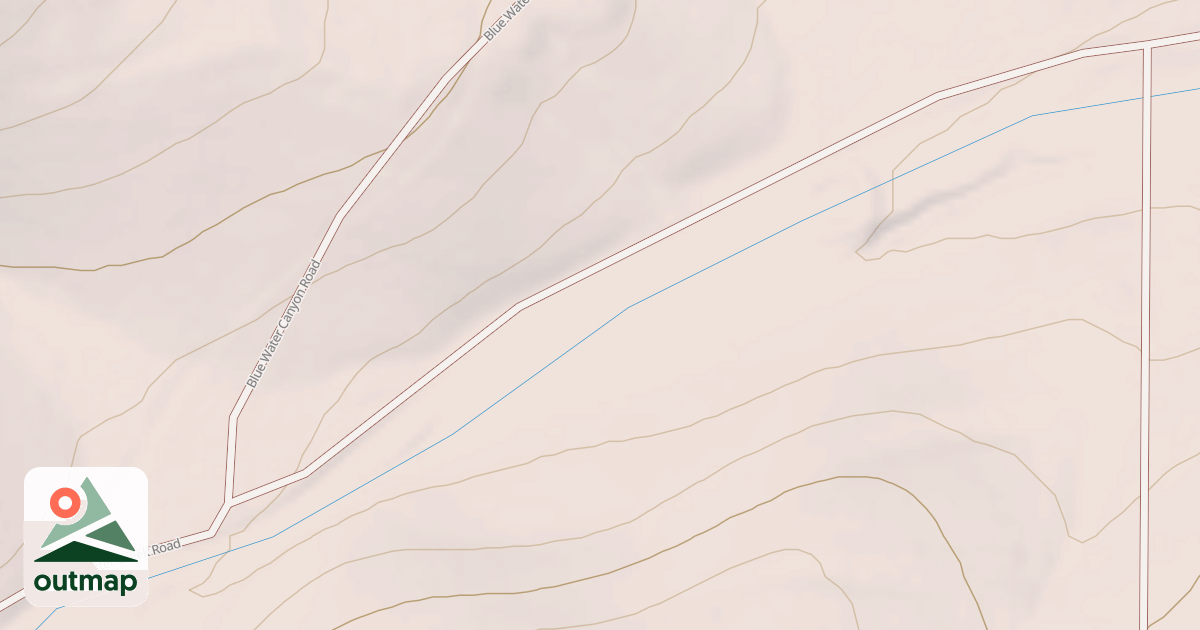 Map of BLUE WATER SPUR-1