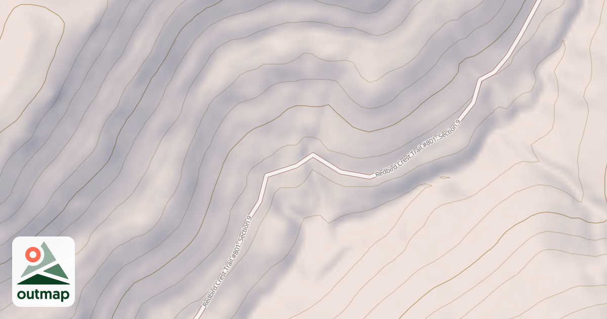 Map of Redbird Crest