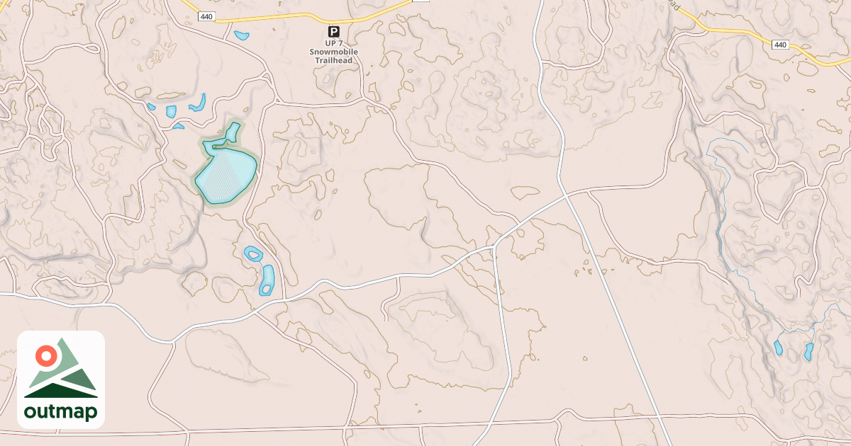Map of 440 Trailhead