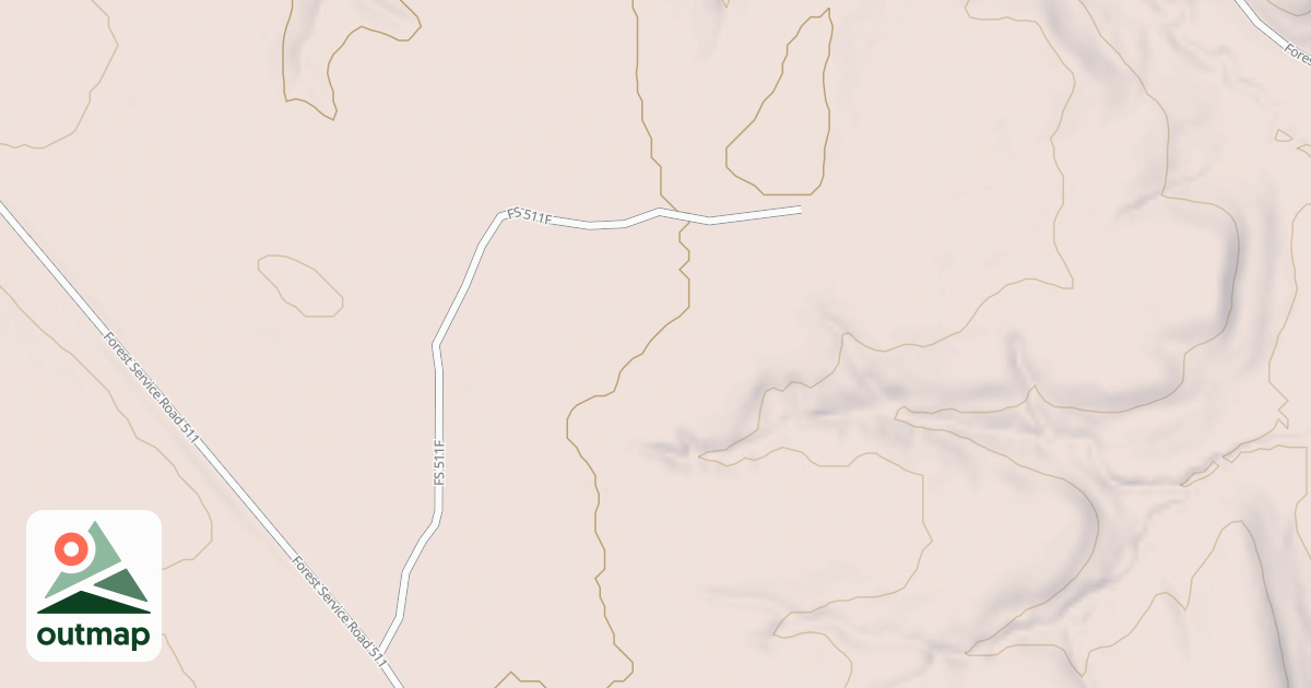 Map of USFS National Forest System Roads {8CA1AADC-9596-4CF2-BB73-5BF878B99B4D}