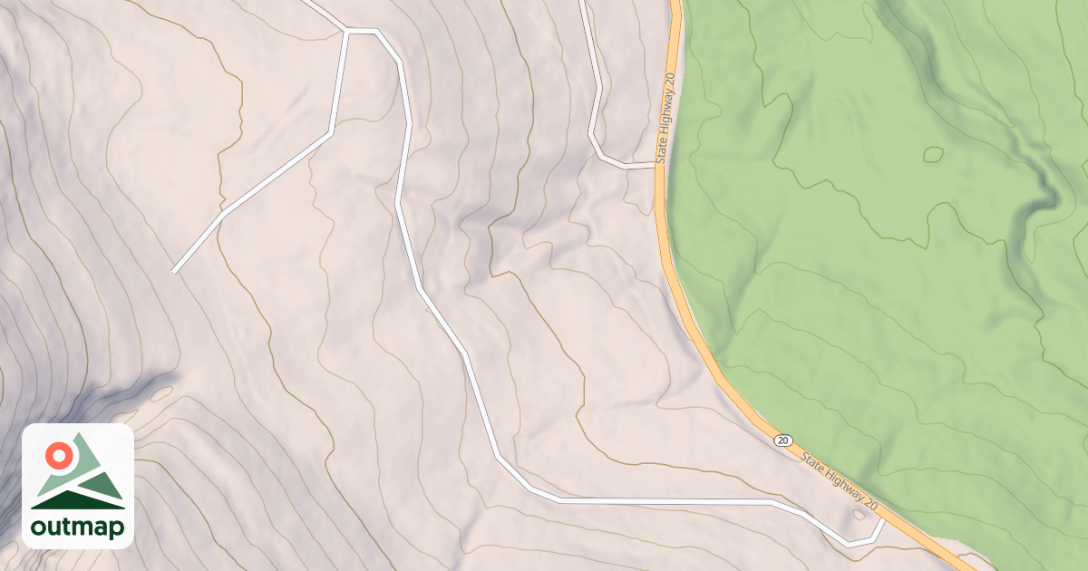 Map of USFS Motor Vehicle Use Map Roads {8F4CBFAA-2E89-4E5C-B50A-BA835FDFA525}