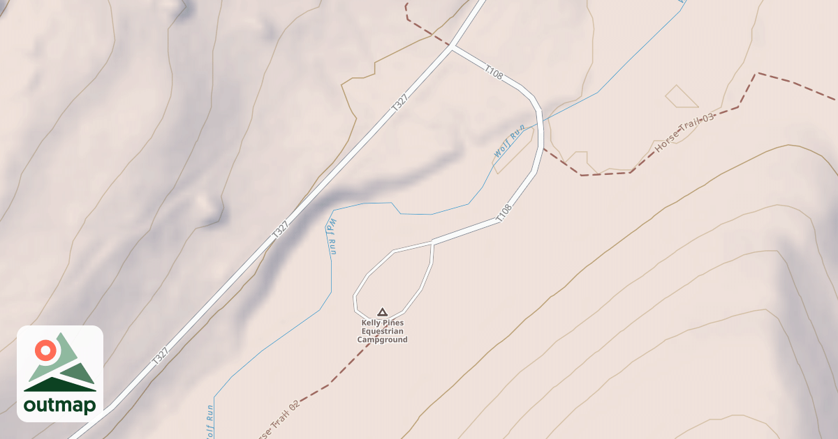 Map of KELLY PINES