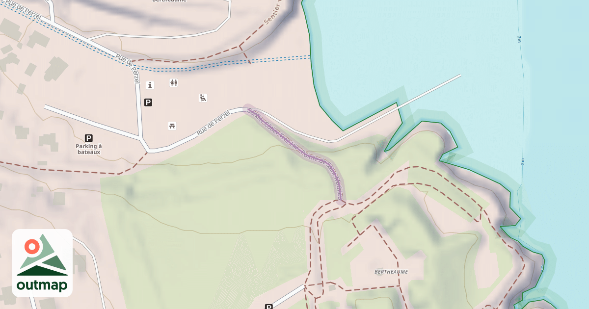 Map of Sentier Côtier Trez-Hir - Pointe de Saint-Mathieu