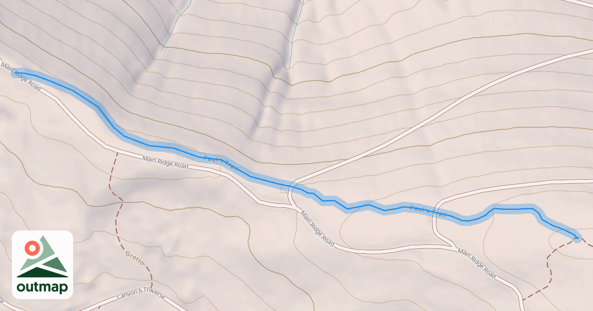 Map of Paul's Trail
