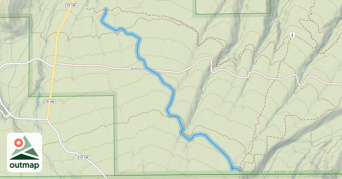 Map of Sol Train West