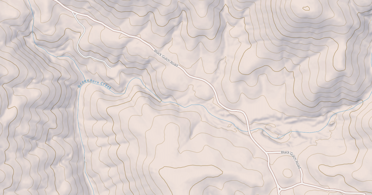 Map preview of BLACK GULCH