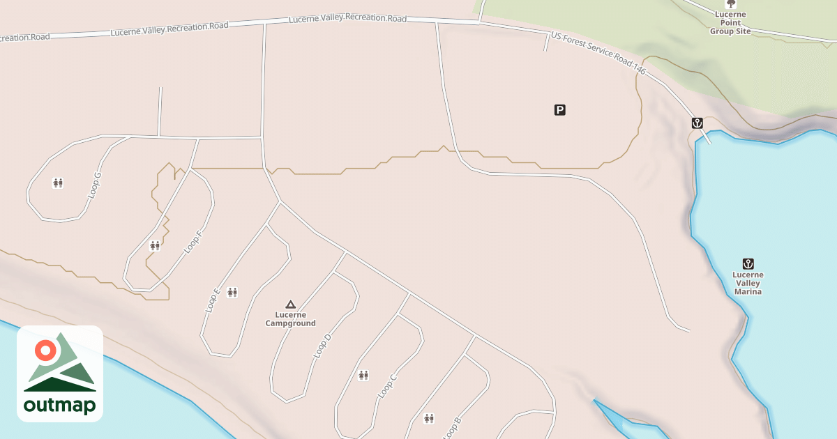 Map of LUCERNE C.G.