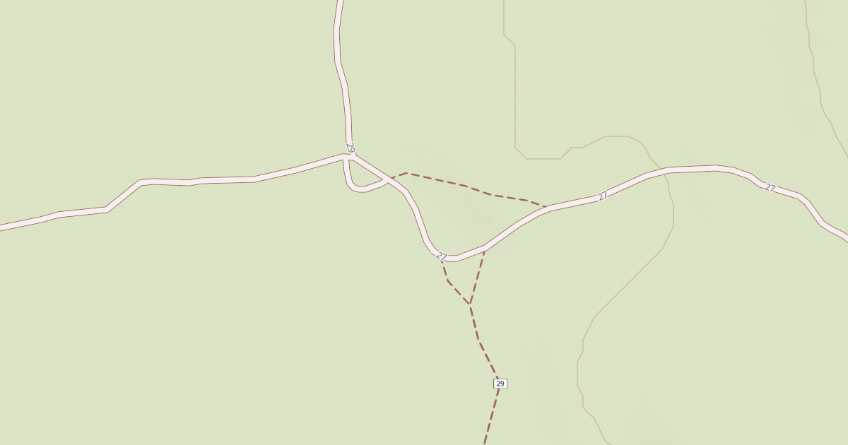 Map preview of Cline Buttes Tr 29