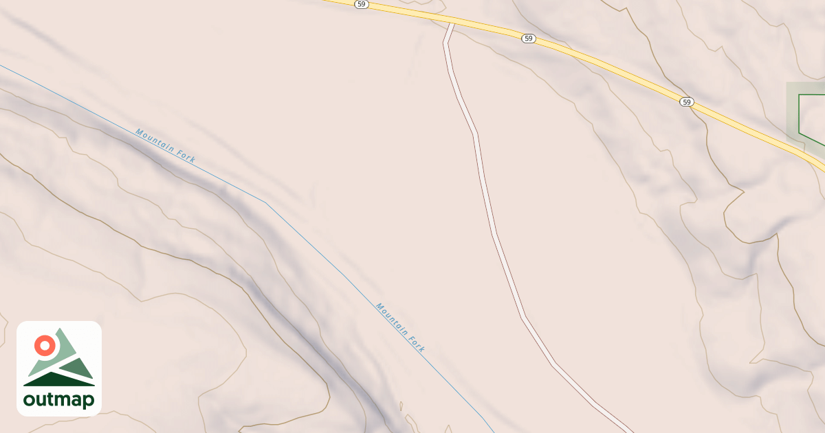Map of USFS Motor Vehicle Use Map Roads {91ECE81B-7D85-41BD-AA67-576379D0525C}