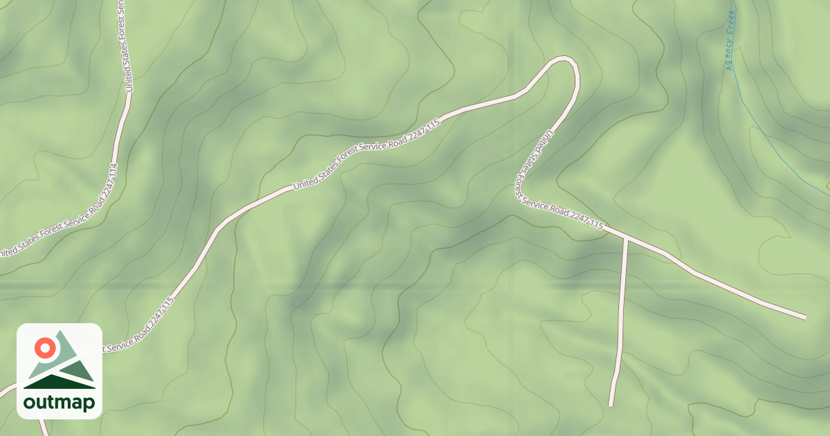 Map of USFS National Forest System Roads {337EAF65-2BBD-4A85-B680-8F79FF3CF4B9}