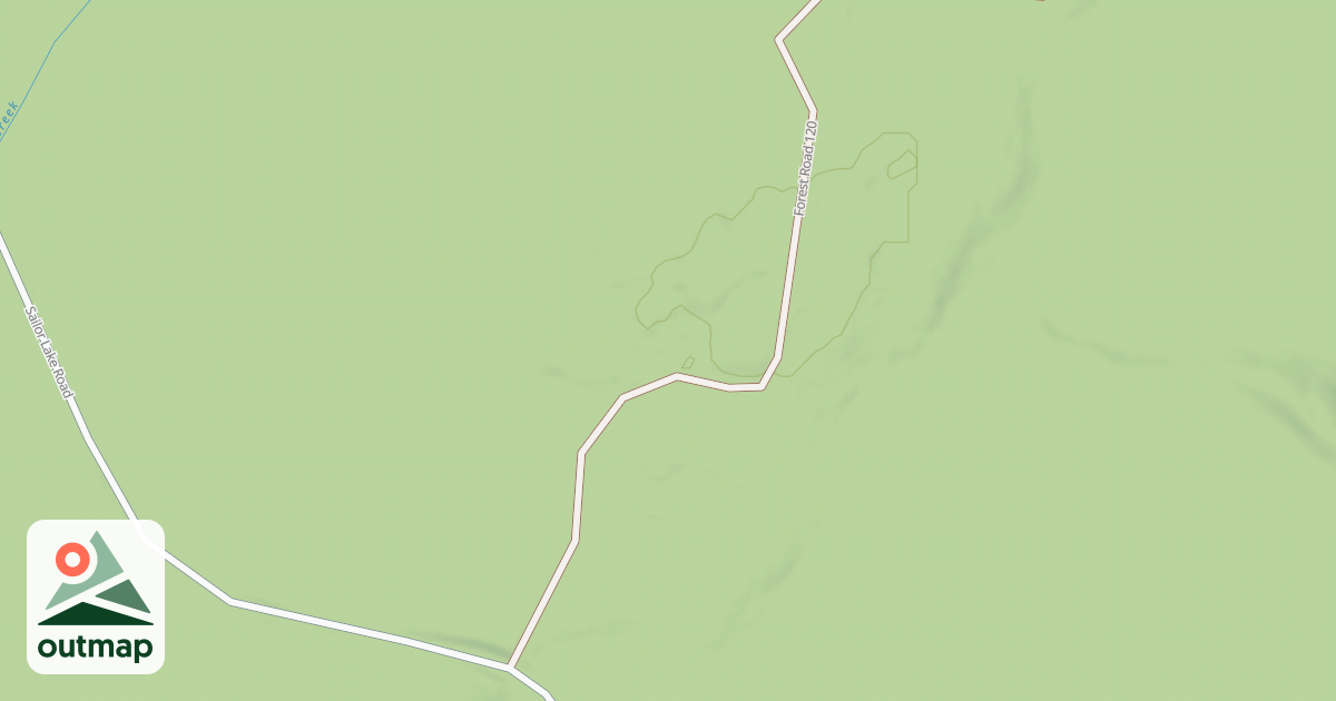 Map of FR 120