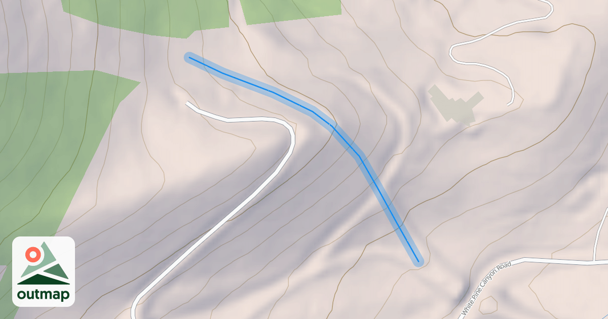 Map of Bugle Ridge