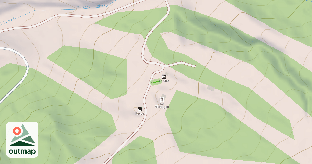 Map of La Muande