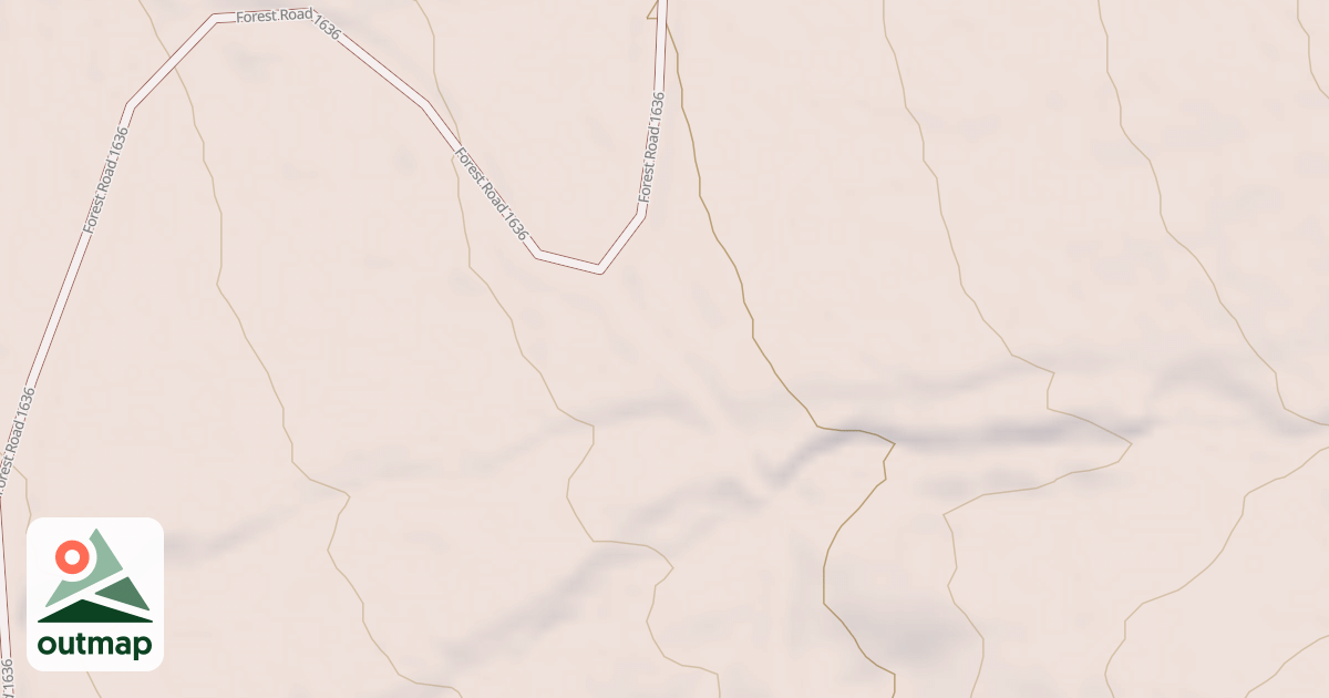 Map of BAPTISTE CREEK B