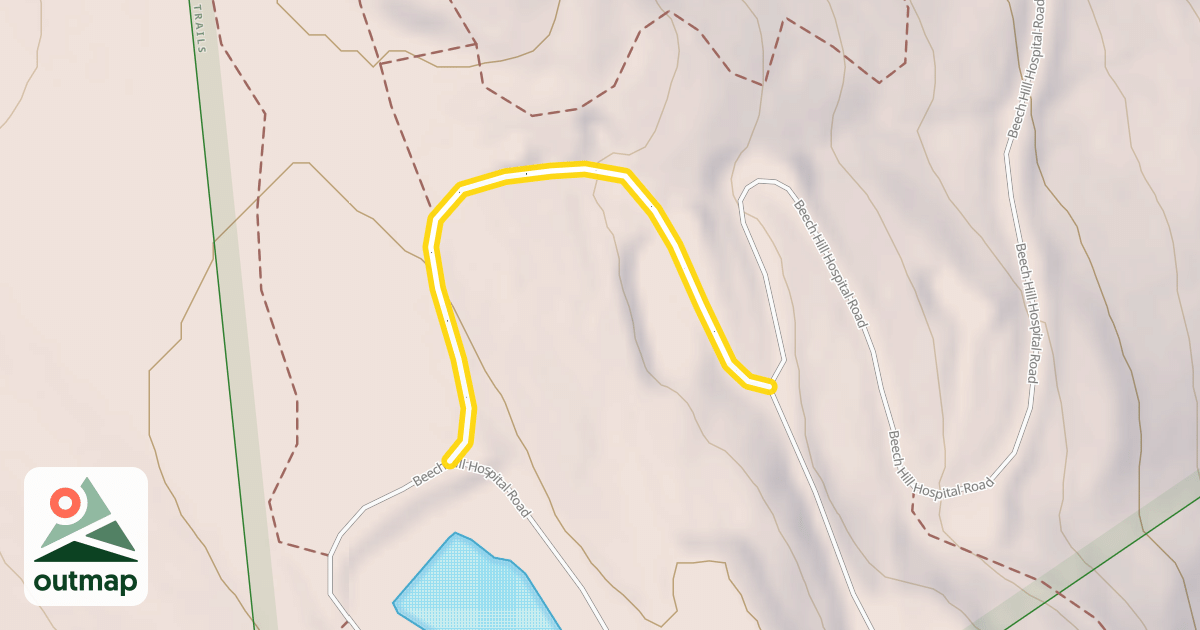 Map of Beech Hill Road