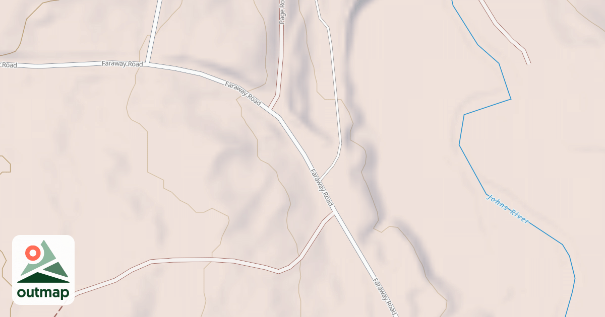 Map of Faraway Rd