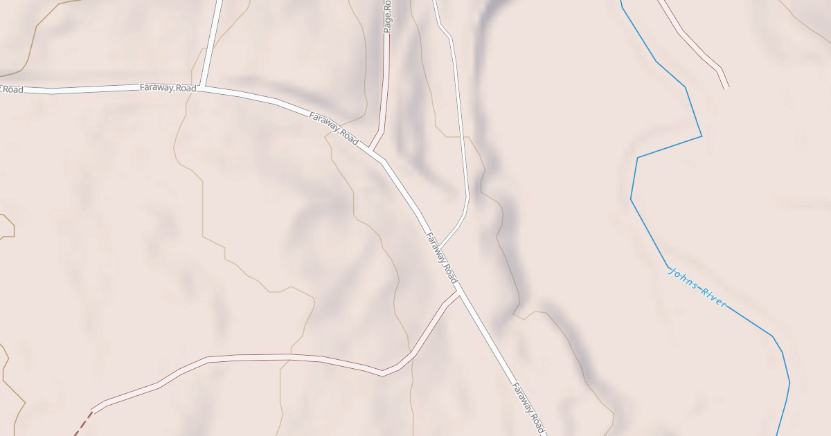 Map preview of Faraway Rd