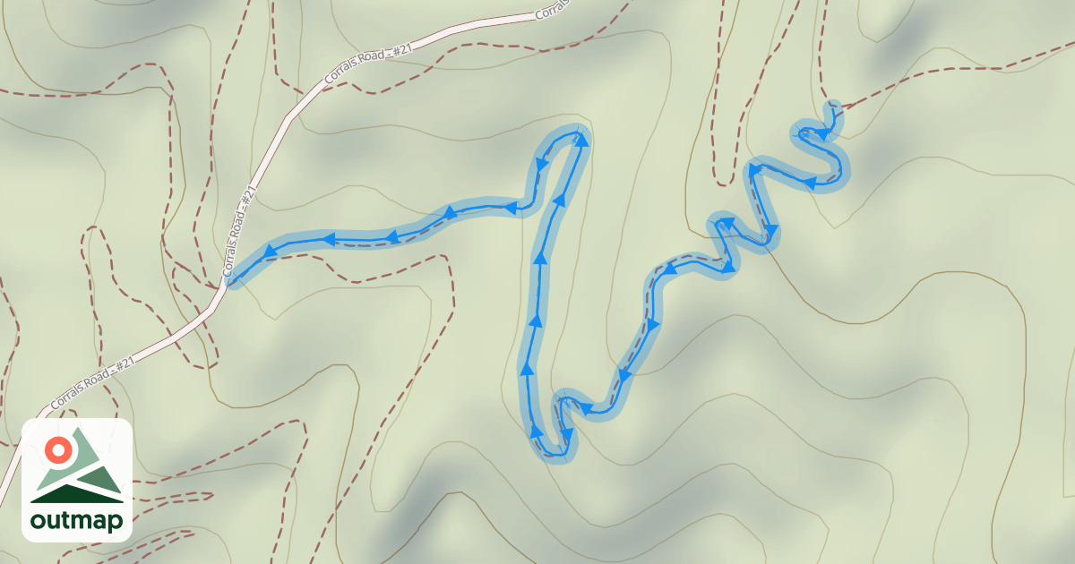 Map of Upper Milkshake Meadows