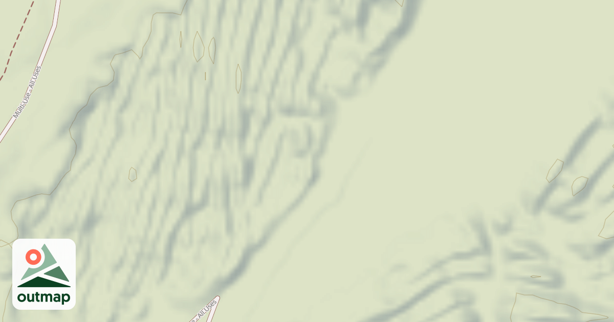 Map of Interlake State Recreation Area Trails