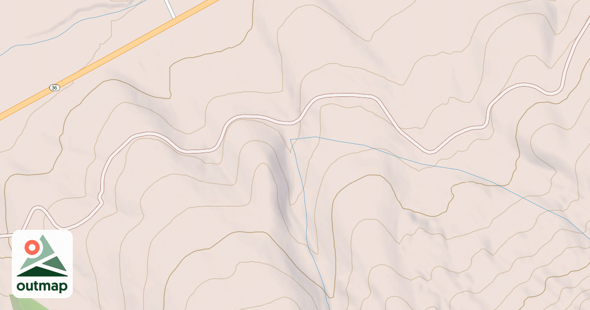 Map of COPPERVALE EAST