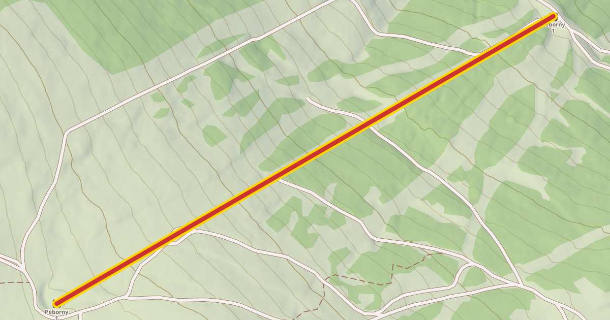 Map preview of Péborny 1