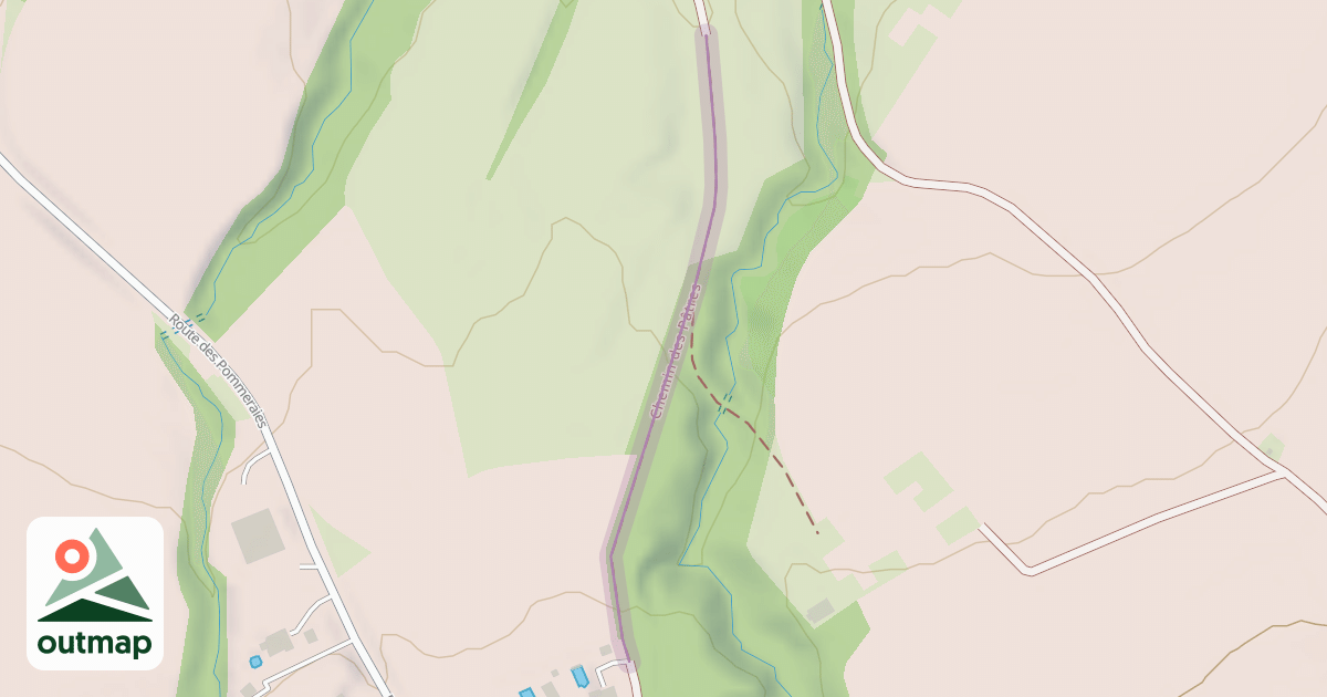 Map of Chemin des Pâtres