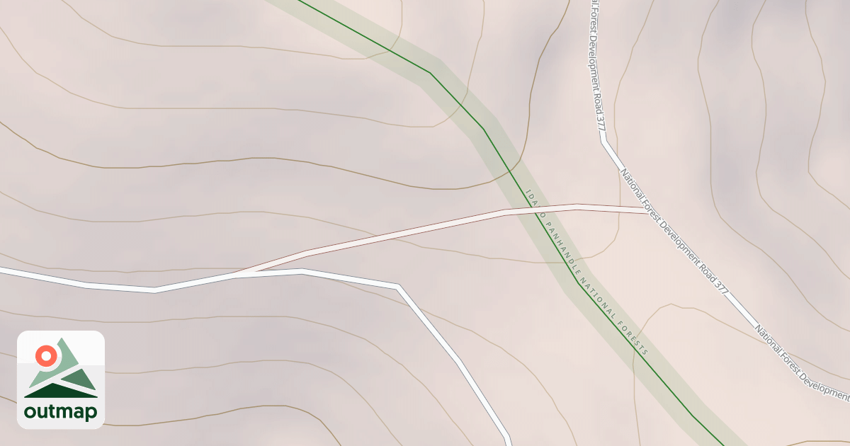 Map of WHITE PINE GULCH I