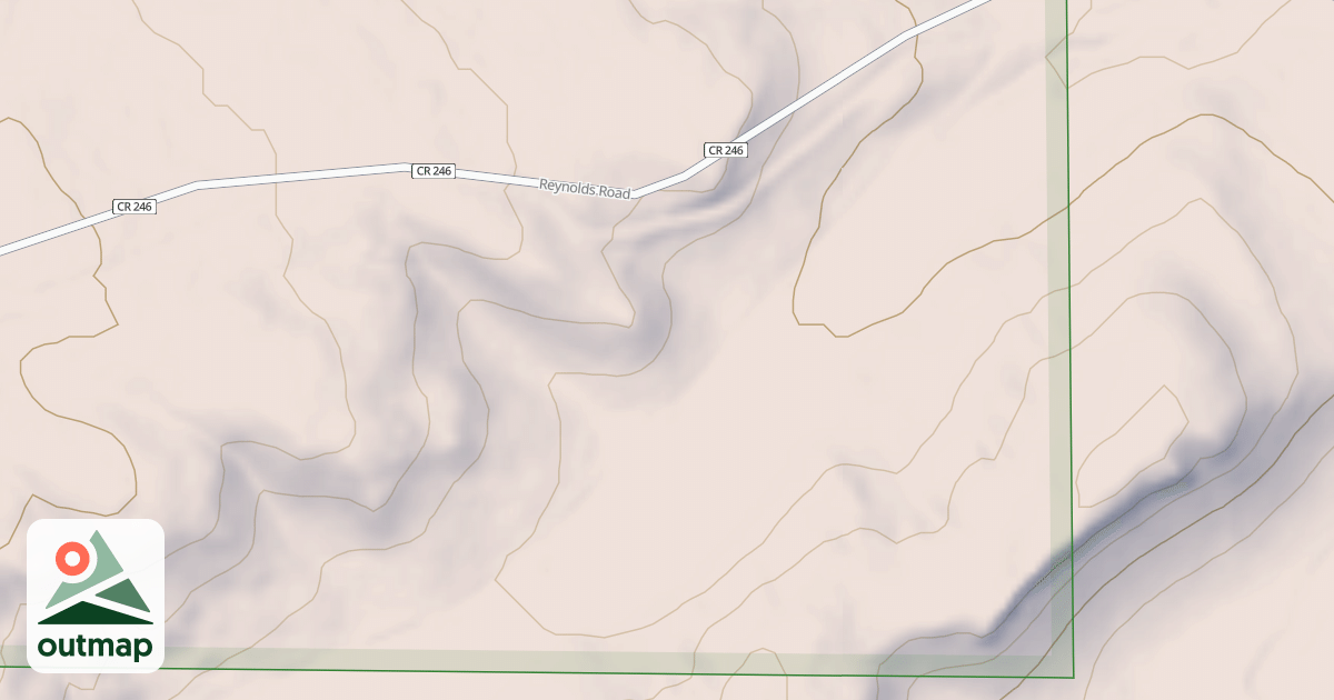 Map of BLACK BUTTES BR 1A