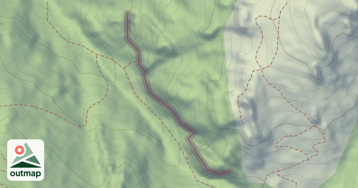 Map of Rochers de la Miramande