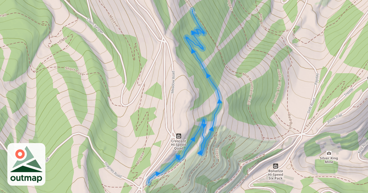 Map of Silver Queen