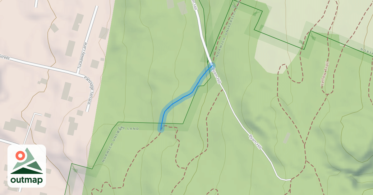 Map of Paine Mountain Trail
