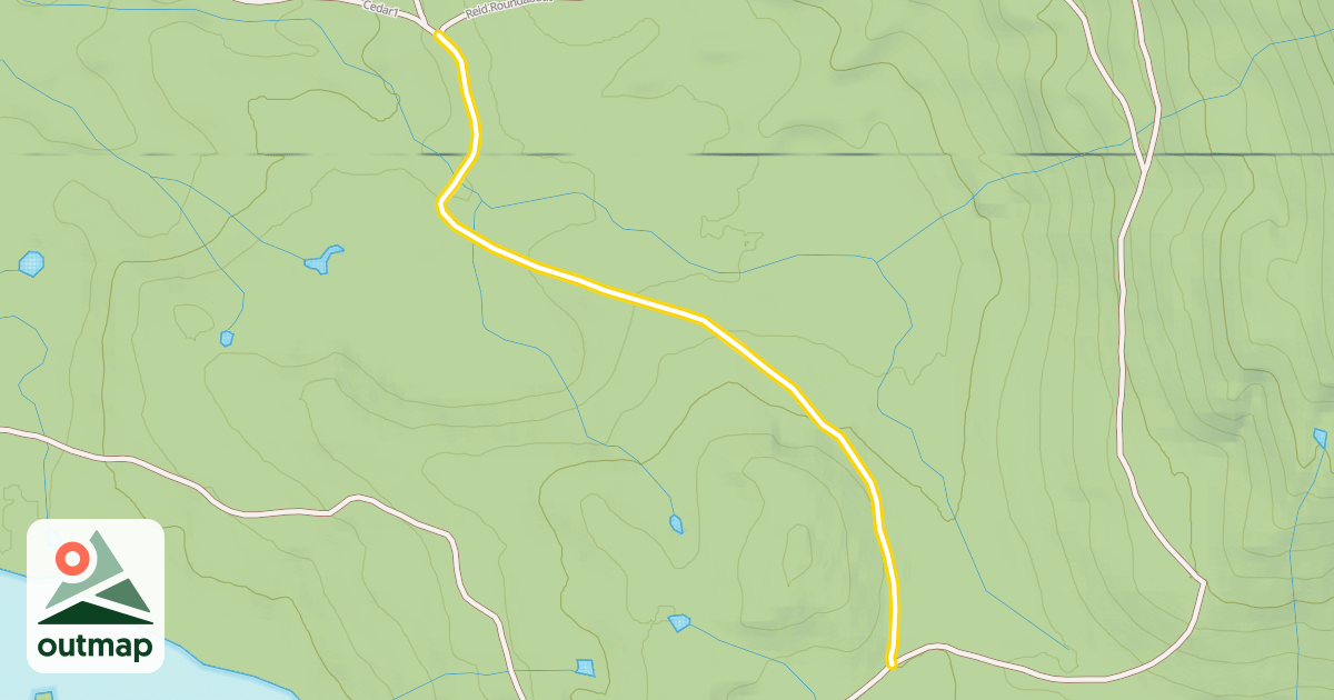 Map of Cedar