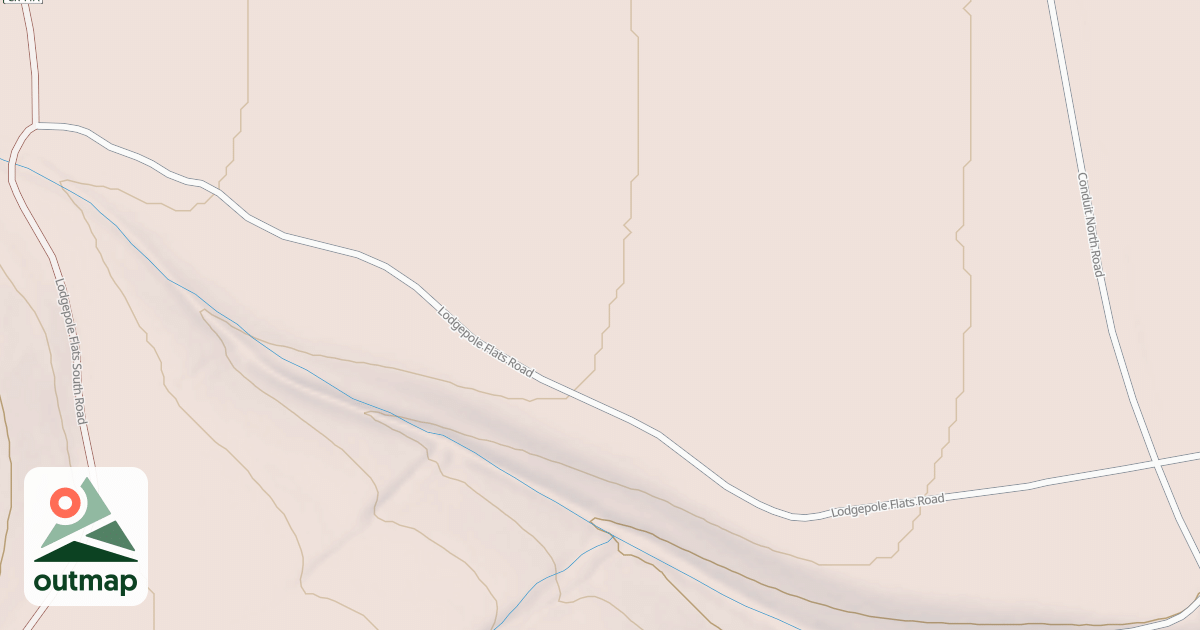 Map of LODGEPOLE FLATS