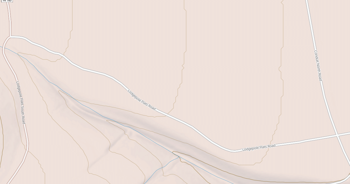 Map preview of LODGEPOLE FLATS