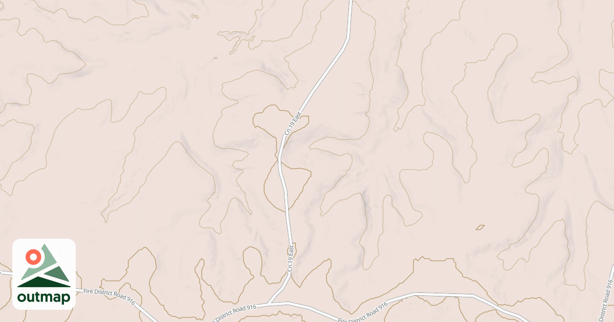 Map of USFS Motor Vehicle Use Map Roads {695CC101-72CF-40EF-BED7-EF4DACE8E3BE}