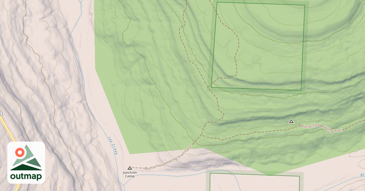 Map of USFS Motor Vehicle Use Map Roads {D4EA5A7B-182D-4686-BB52-20D0C9430976}