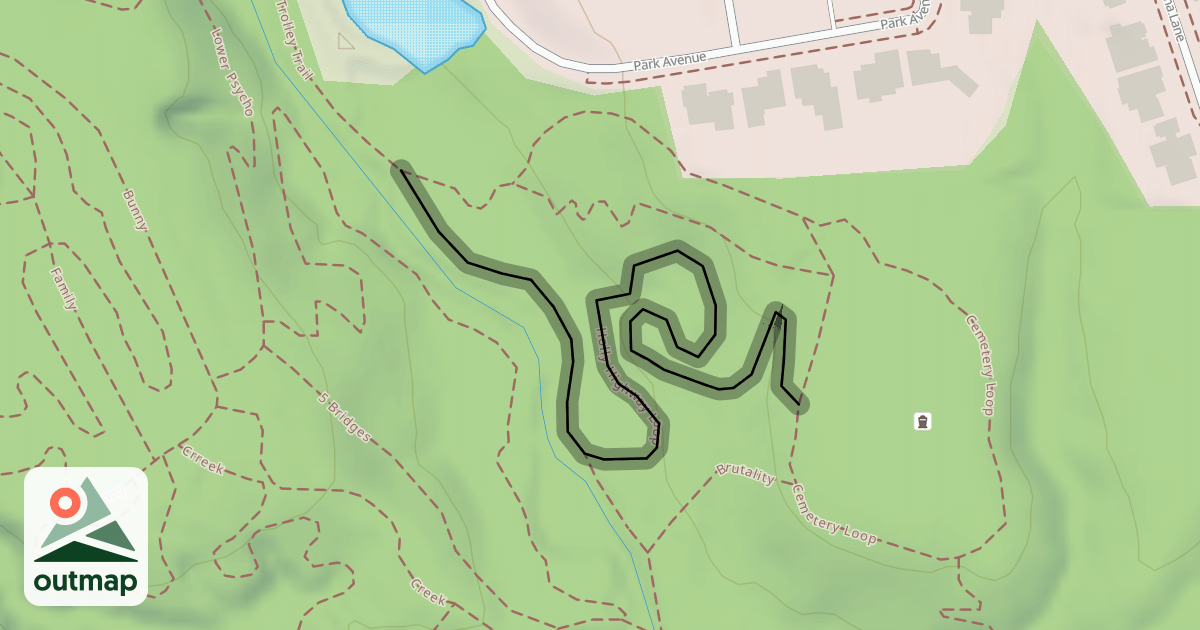 Map of Holly Highway Loop
