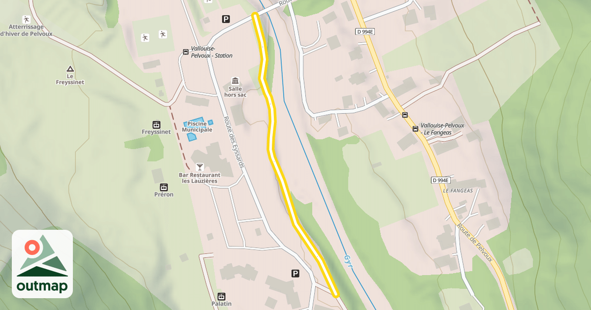 Map of Le Gyr