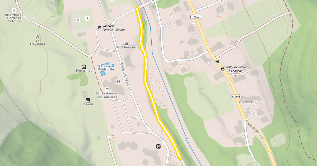 Map preview of Le Gyr