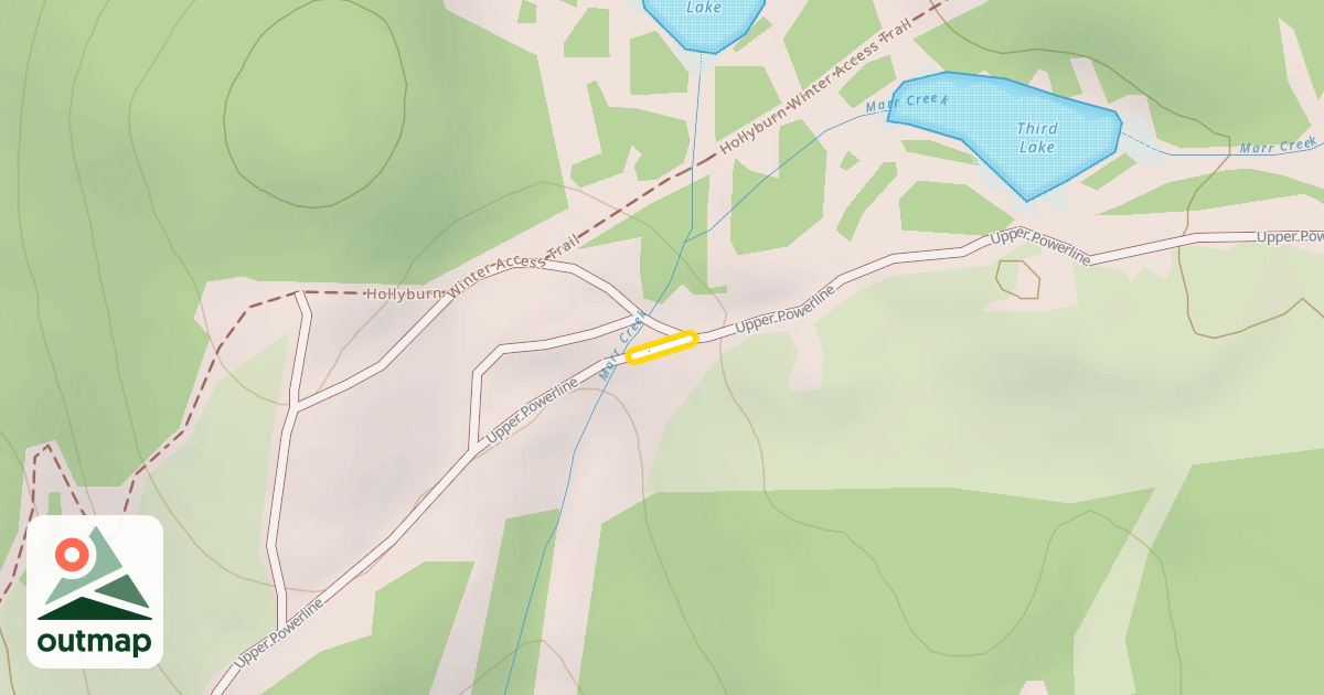Map of Upper Powerline