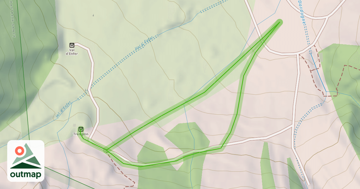 Map of Lys Martagon