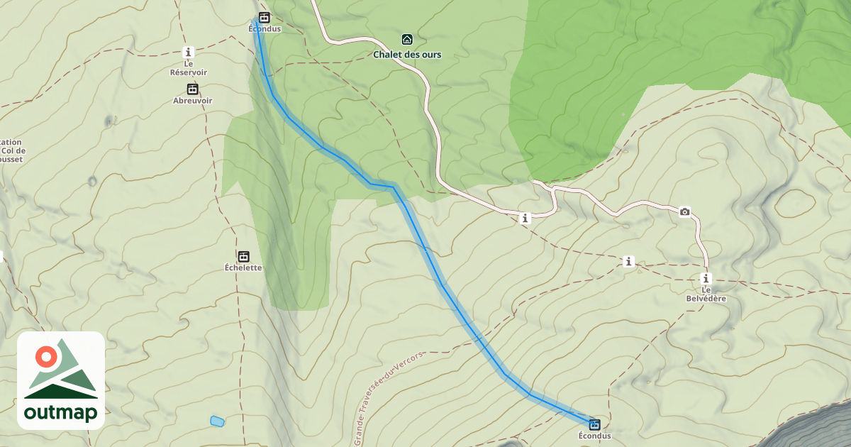 Map of Marcel Algoud