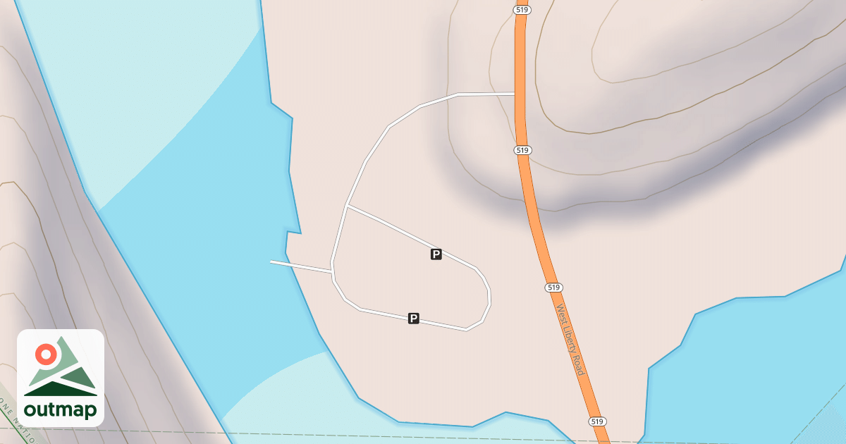 Map of POPPIN ROCK